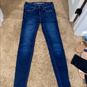 American Eagle Dark Wash Jegging Jeans